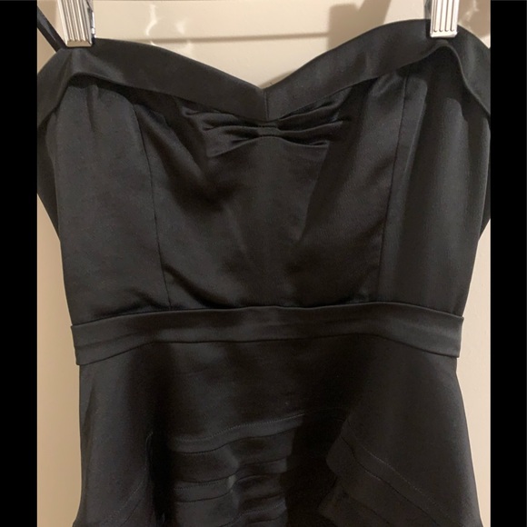 BCBGMaxAzria Black Peplum Dress - Picture 5 of 9
